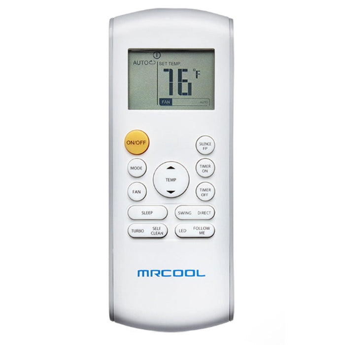 MRCOOL E Star 36K BTU, 3 Ton, 16 SEER, Heat Pump Condenser & Wall Mount Air Handler with Enhanced WiFi and 25 Ft. Lineset (DIY-36-HP-230B25)