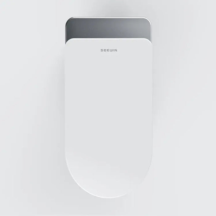 SEEWIN Bidet Toilet Leipzig Pro-SILVER with Silver Seat and Full Features CL-6 Pro