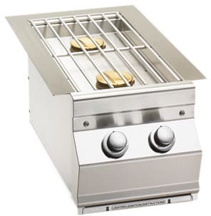 Fire Magic Aurora Built-In Natural Gas / Propane Gas Double Side Burner 3281L / 3281PL