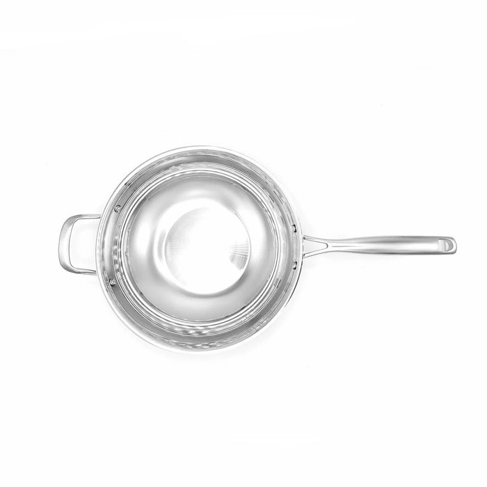 Kucht Professional Stainless Steel 3-Ply Wok with Lid (KW309)