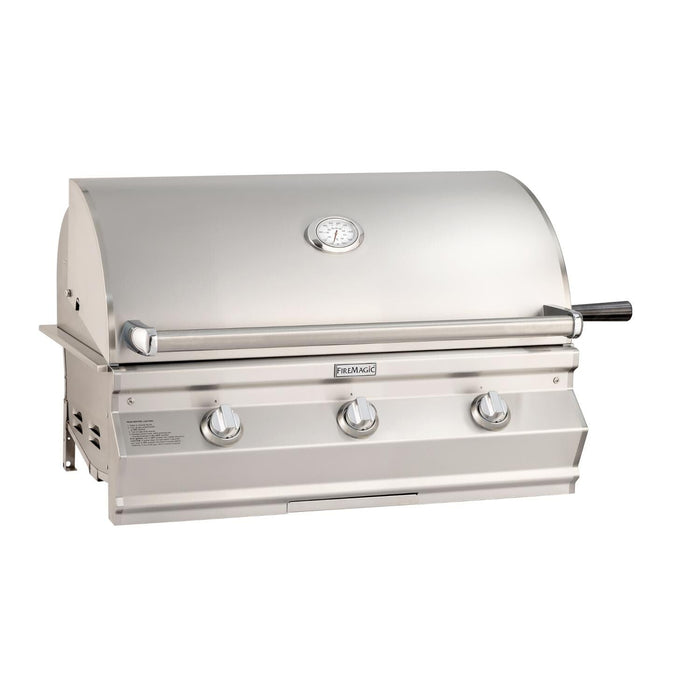 Fire Magic Choice Multi-User Accessible CMA650I 36-Inch Built-In Natural/Propane Gas Grill With Analog Thermometer - CMA650I-RT1N/CMA650I-RT1P