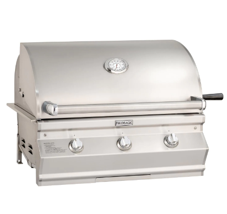 Fire Magic Choice Multi-User Accessible CMA540I 30-Inch Built-In Natural/Propane Gas Grill With Analog Thermometer - CMA540I-RT1N/CMA540I-RT1P