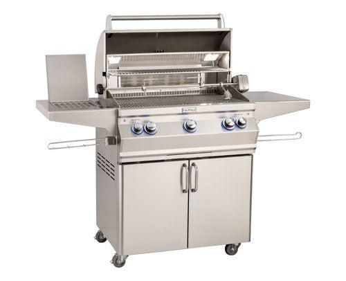 Fire Magic Grills A540S-8LAP-61 Aurora 32 Inch Free-Standing Grill with Analog Thermometer, Liquid Propane, Infrared burner "L" Burner