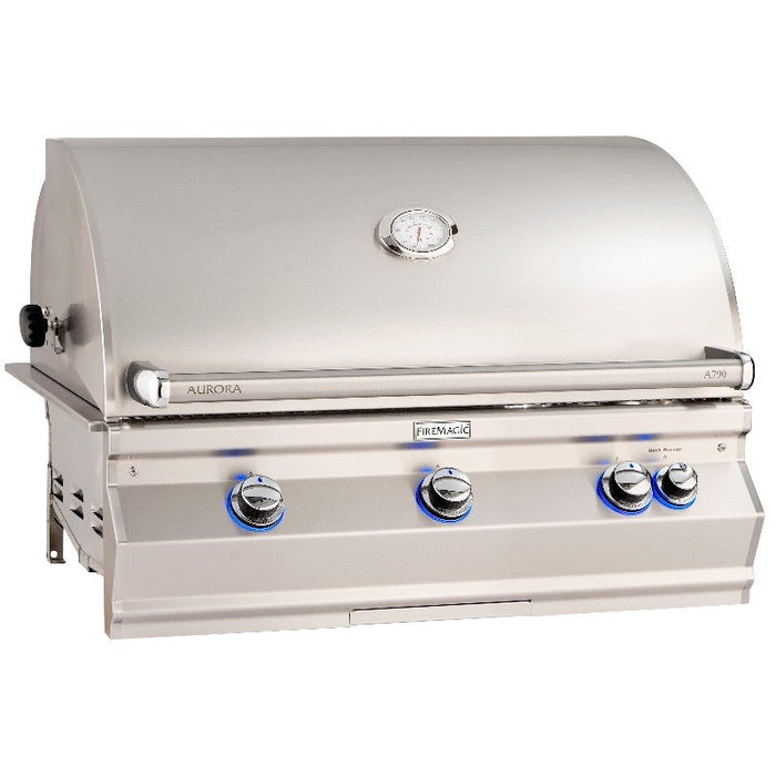 Fire Magic Aurora A790I 36-Inch Built-In Propane Gas Grill With Analog Thermometer - A790I-7EAP