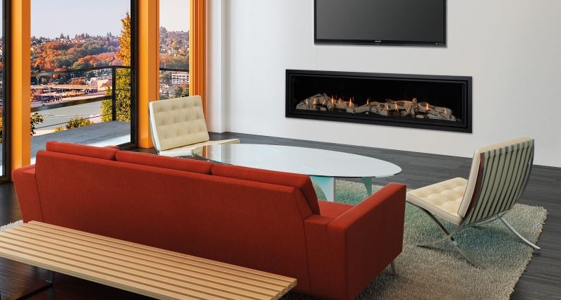 Kozy Heat Callaway 72" Gas Fireplace with Electronic Ignition, NG