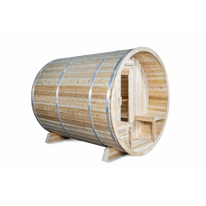 Dundalk Serenity Barrel Sauna  - 6'6" x 6'6"