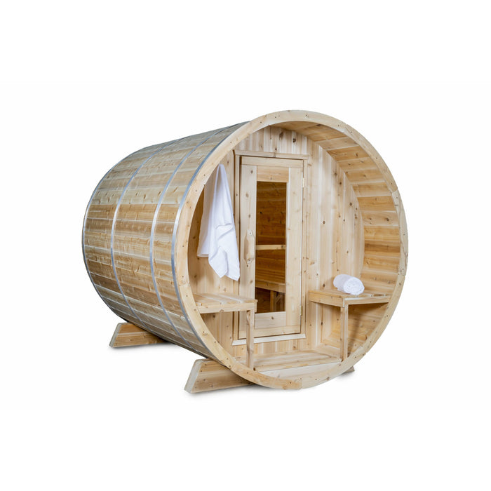 Dundalk Serenity Barrel Sauna  - 6'6" x 6'6"