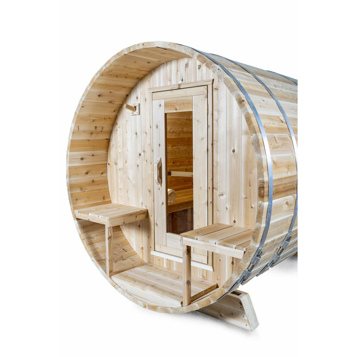 Dundalk Serenity Barrel Sauna  - 6'6" x 6'6"