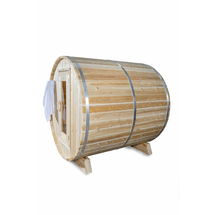 Dundalk Harmony Barrel Sauna 6'6" x 6'6"