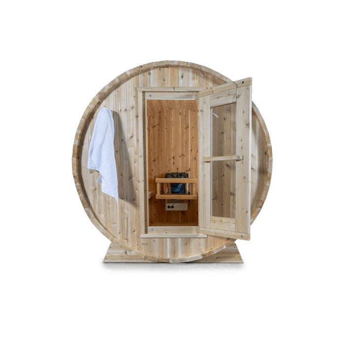 Dundalk Harmony Barrel Sauna 6'6" x 6'6"