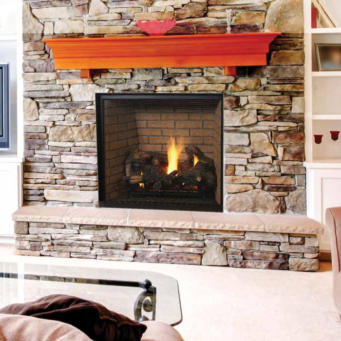 Superior 45 Inch Direct Vent Traditional Gas Fireplace DRT6345