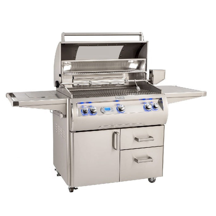 Fire Magic Grills E790S-8E1N-62/E790S-8E1P-62 Echelon Diamond 36 Inch Portable Grill with Digital Thermometer, Natural/Propane Gas, Cast Stainless Steel "E"