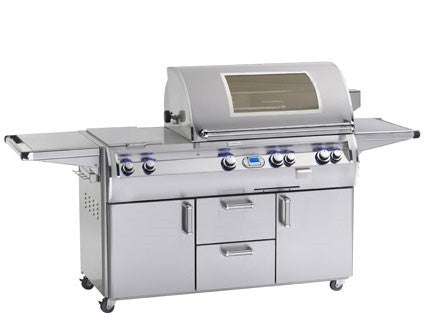 Fire Magic Grills E790S-8L1N-71-W/E790S-8L1P-71-W Echelon Diamond 36 Inch Free-Standing Grill with Digital Thermometer and Window, Natural/Propane Gas, Infrared burner "L" Burner