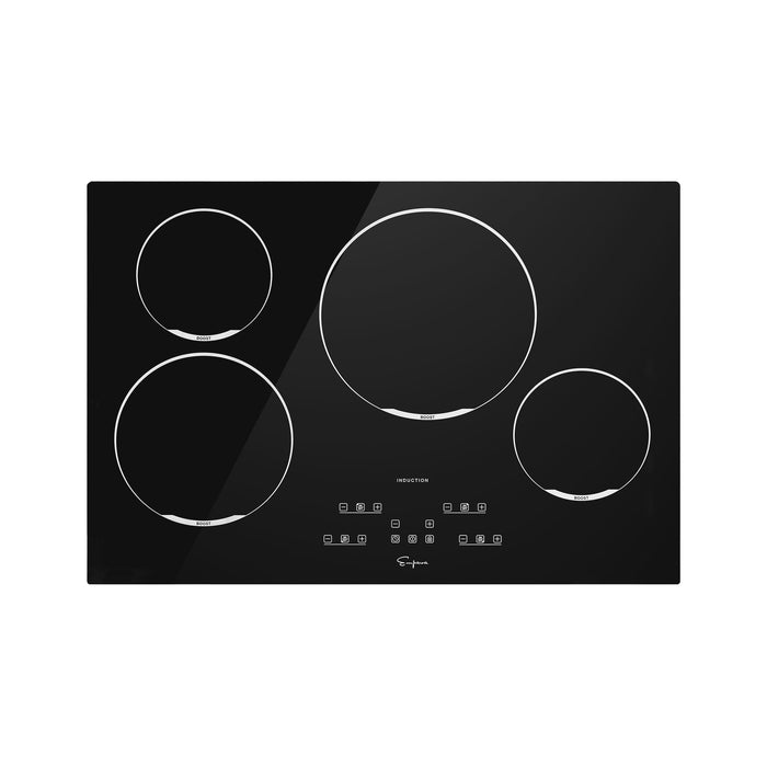 Empava 30-Inch 4 Elements Black Induction Cooktop (EMPV-30EC02)