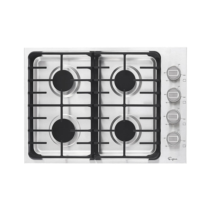 Empava 30-Inch Built-In Natural Gas Cooktop in Stainless Steel (EMPV-30GC33)