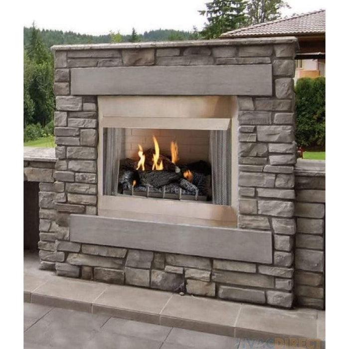 Empire 42" Carol Rose Traditional Coastal Collection Outdoor Vent-Free Fireplace