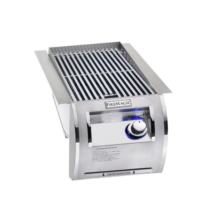 Fire Magic - 32874-1 Echelon Diamond Searing Station Side Burner Built-In Searing Station for Natural Gas