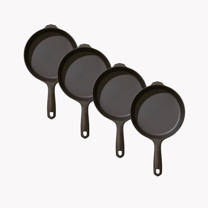 Field Company 4-Pieces - No.4, 6 ¾-Inches Skillet Set