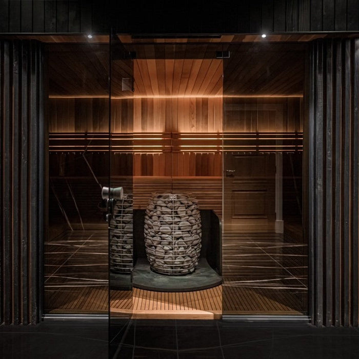 HUUM HIVE Electric Heater Package w/ UKU Wifi Controller and Extension Box and Stones