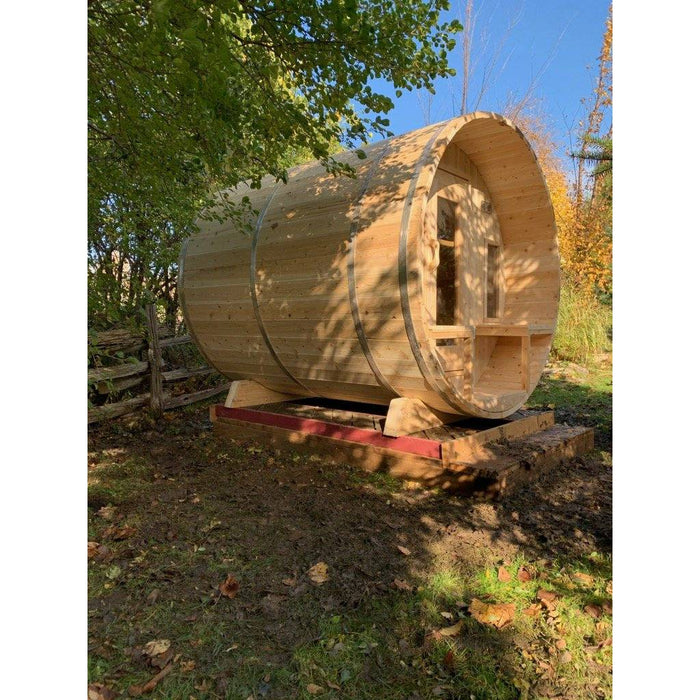Dundalk Serenity Barrel Sauna  - 6'6" x 6'6"
