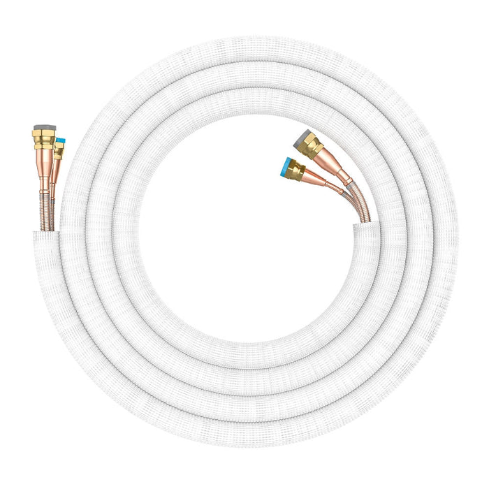 MRCOOL No Vac 50ft 3/8 3/4 Precharged Lineset for Ducted Systems - R454B