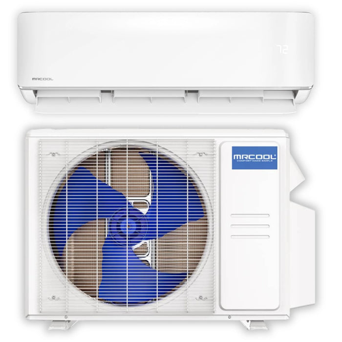 MRCOOL DIY® 5th Gen E Star 9,000 BTU Single Zone Mini Split Complete System with 25 Ft. Line Set, 115V (DIY-09-HP-WM-115D25-O)