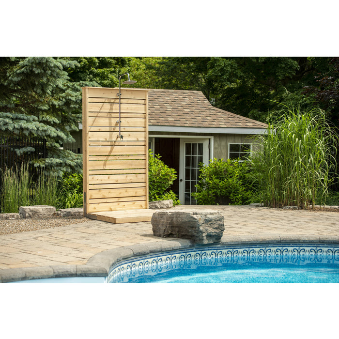Dundalk Savannah Standing Outdoor Shower