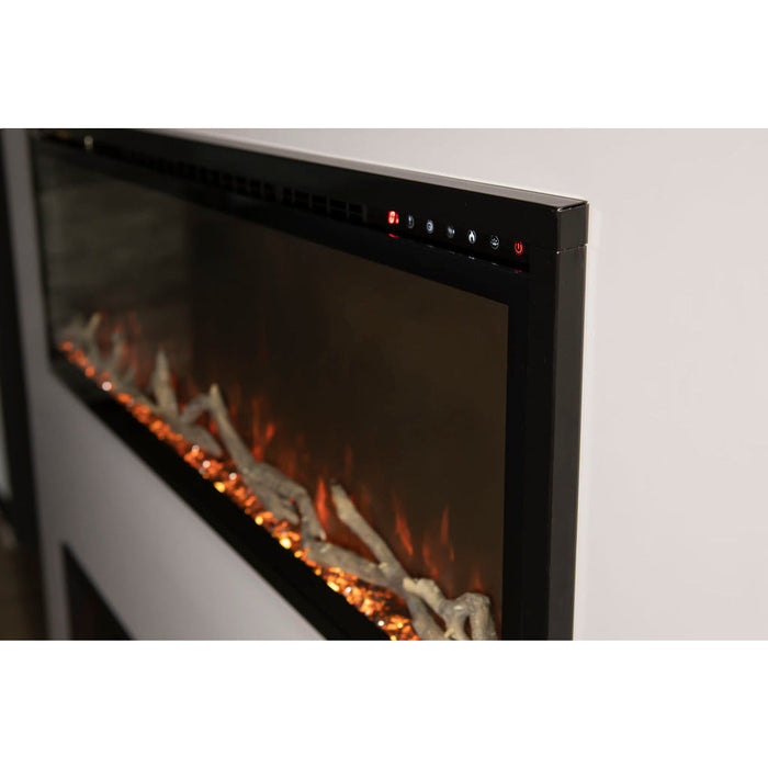 Modern Flames 74" Spectrum Slimline Wall Mount/Recessed Electric Fireplace