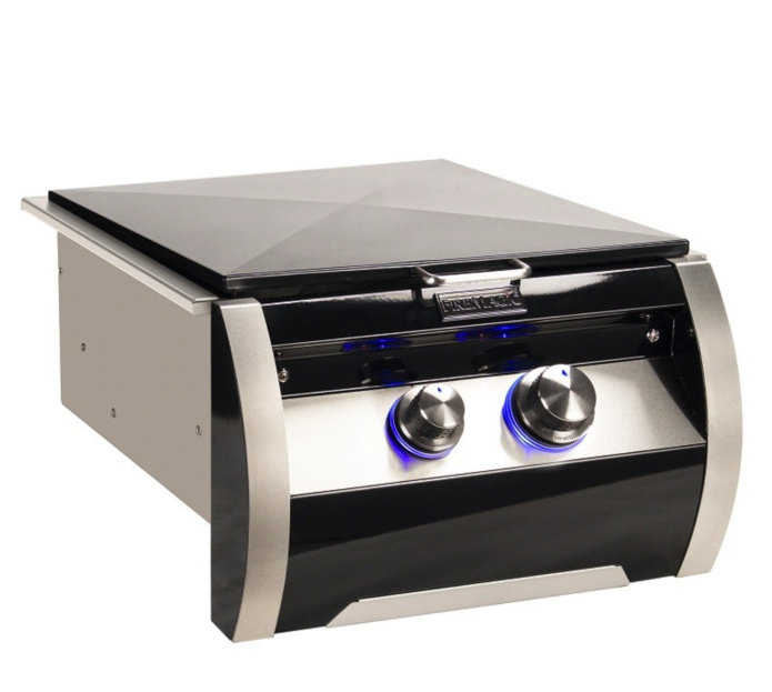 Fire Magic Grills Natural Gas / Propane Gas Black Diamond Stainless Steel Built-In Power Burner 19-H5B0N-0 / 19-H5B0P-0