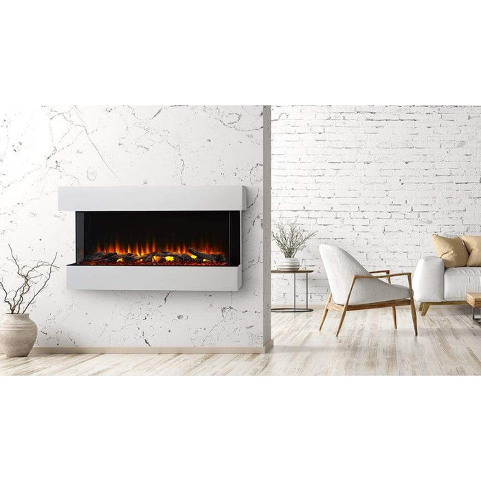 SimpliFire Scion Trinity 55" 3-Sided Linear Electric Built-In Fireplace