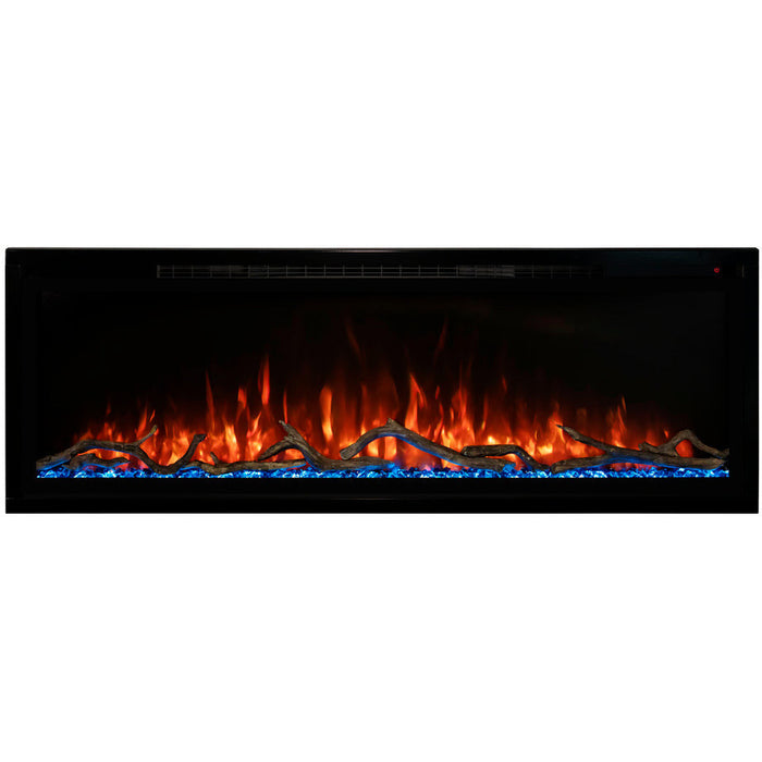 Modern Flames 74" Spectrum Slimline Wall Mount/Recessed Electric Fireplace