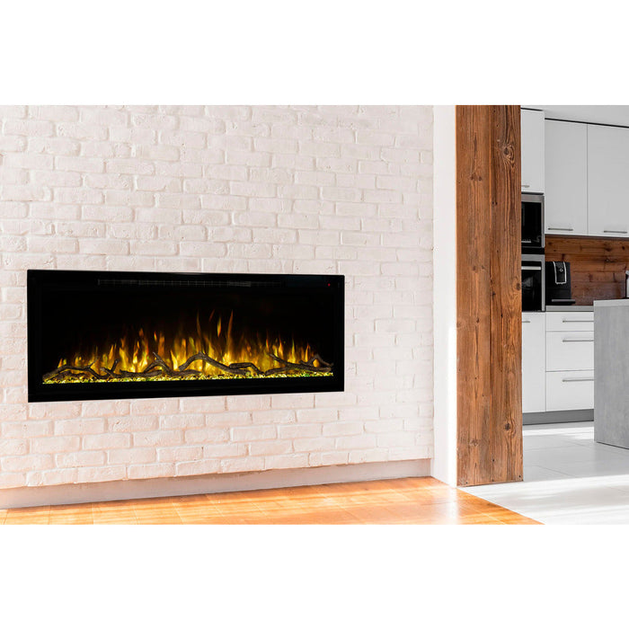 Modern wall-mounted Online fireplace design