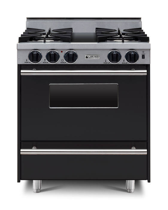 30” All-Gas Range - Open Burners