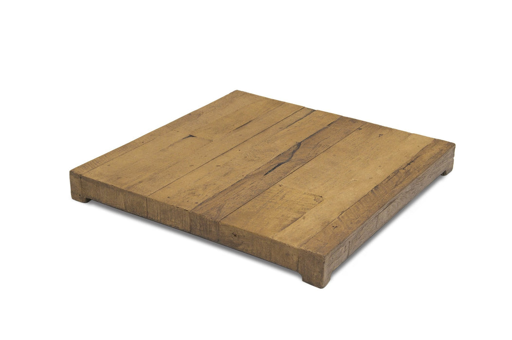 American Fyre Designs Concrete Cover 8125 Model - Reclaimed Wood Finish