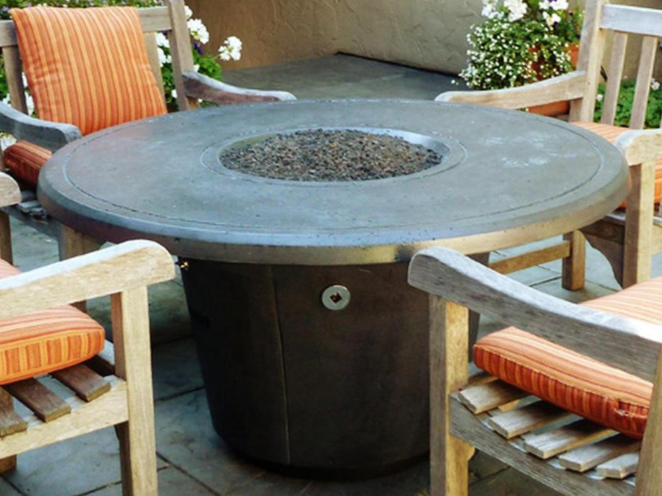 American Fyre Designs Cosmopolitan Round Fire Table