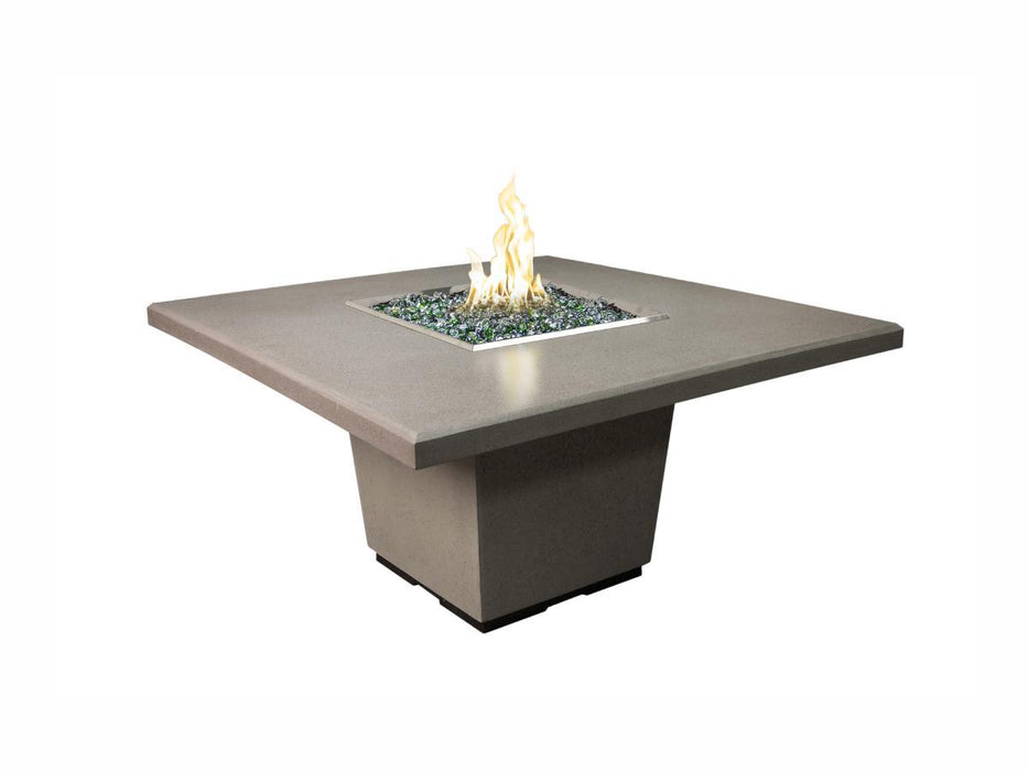 American Fyre Designs Cosmopolitan Square Dining Fire Table
