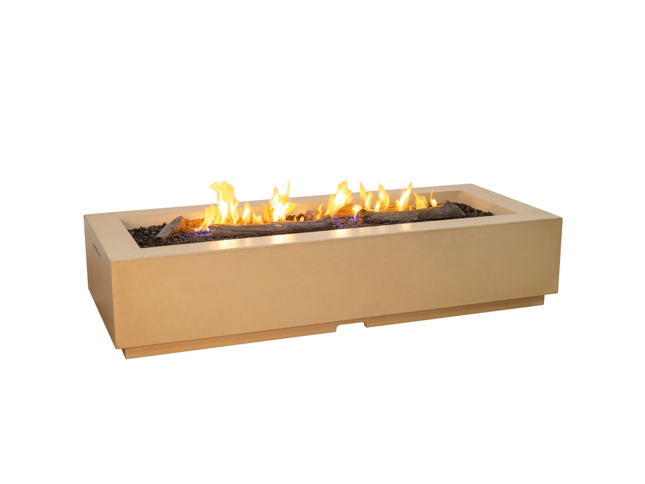American Fyre Designs Louvre Long Rectangle Fire Pit