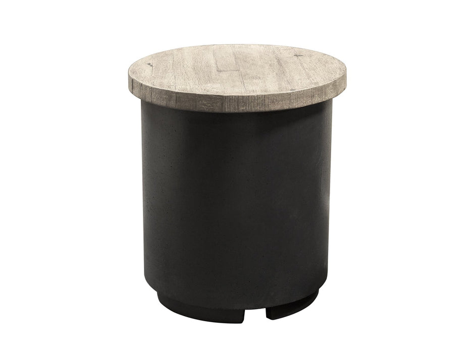 American Fyre Designs Reclaimed Wood Contempo Tank/End Table
