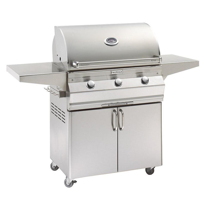 Aurora A540S-5EAN-61 Portable Grill - Analog Thermometer / No Side Burner