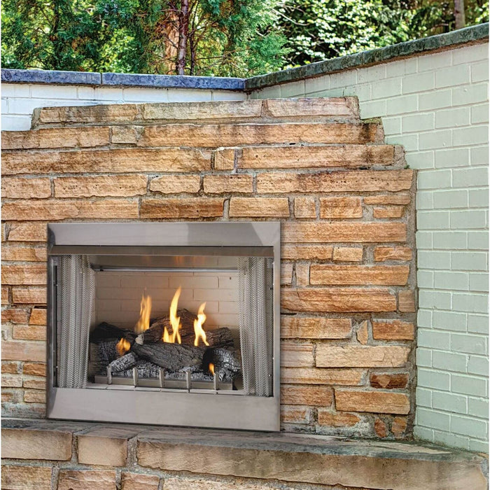 Empire 36" Carol Rose Traditional Coastal Collection Outdoor Vent-Free Fireplace