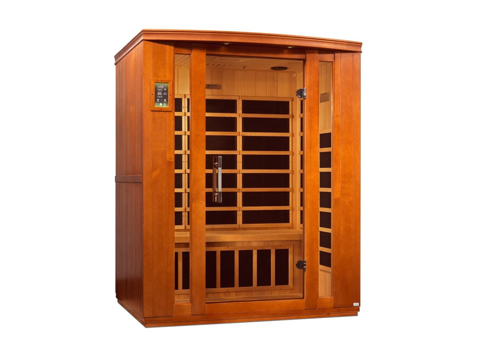 Dynamic Bellagio 3 Person Low EMF FAR Infrared Dry Sauna DYN-6306-02