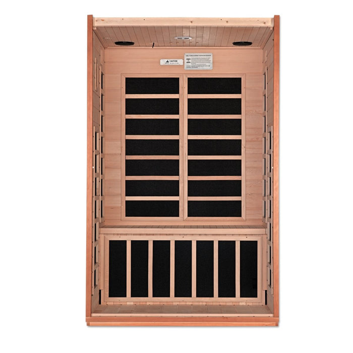 Dynamic Cordoba Elite 2 Person FAR Infrared Dry Sauna DYN-6203-01 Elite