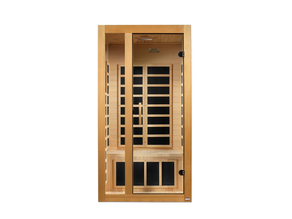 Dynamic Gracia 1 to 2 Person Low EMF Far Infrared Dry Sauna DYN-6119-01