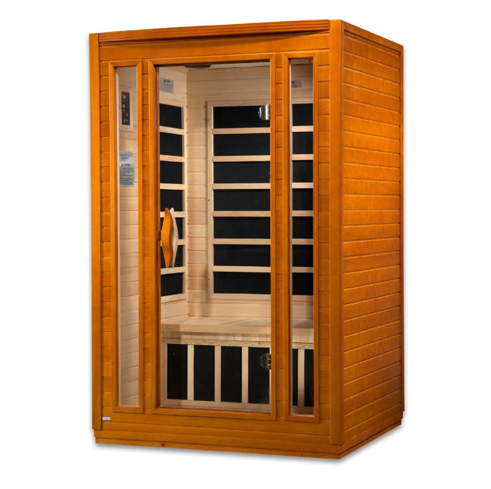 Dynamic San Marino Elite 2 Person Ultra Low EMF FAR Infrared Dry Sauna DYN-6206-01 Elite