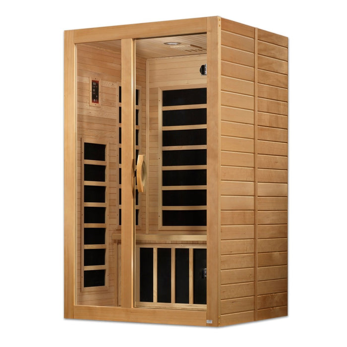 Dynamic Santiago 2 Person Low EMF FAR Infrared Dry Sauna DYN-6209-01