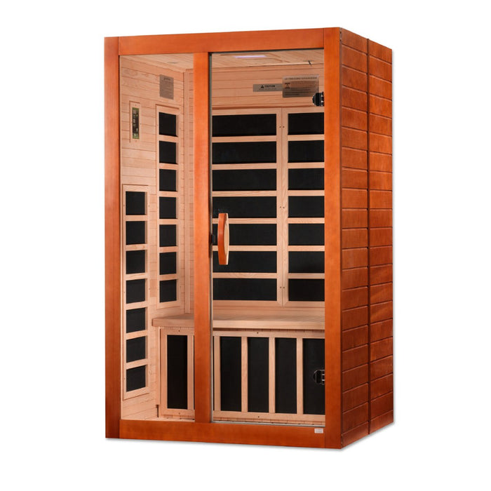 Dynamic Santiago Elite 2 Person Ultra Low EMF FAR Infrared Dry Sauna DYN-6209-02 Elite