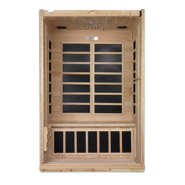 Dynamic Venice 2 Person FAR Infrared Dry Sauna DYN-6210-01