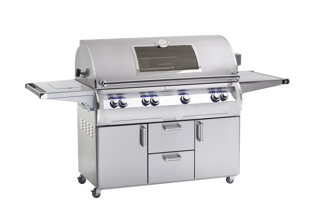 Fire Magic Echelon Diamond 48" Portable Grill E1060s w/ Flush Mounted Single Side Burner