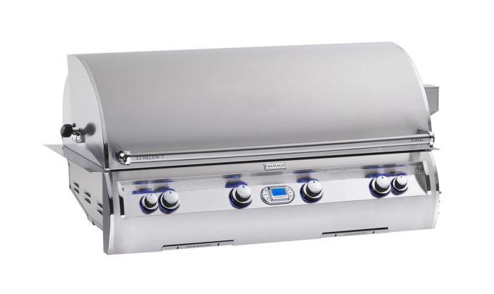 Fire Magic Grills E1060I-8L1N/E1060I-8L1P Echelon Diamond 50 Inch Built-In Grill with Digital Thermometer, Natural/Propane Gas, Infrared burner "L" Burner