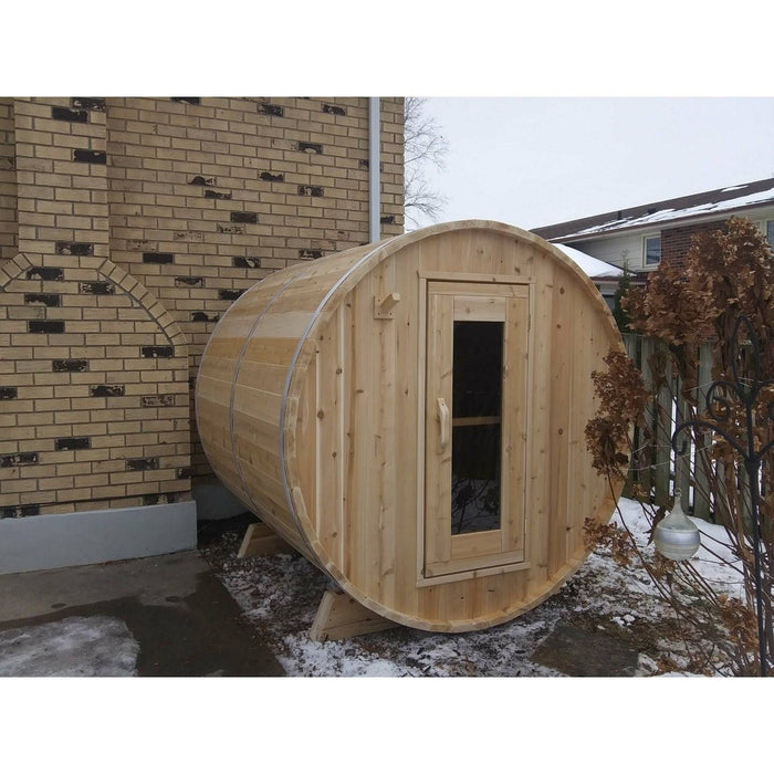 Dundalk Harmony Barrel Sauna 6'6" x 6'6"
